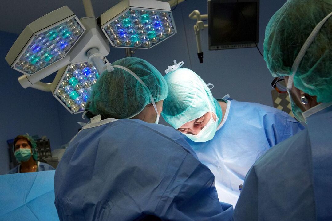 Operazione nella prostatite cronica