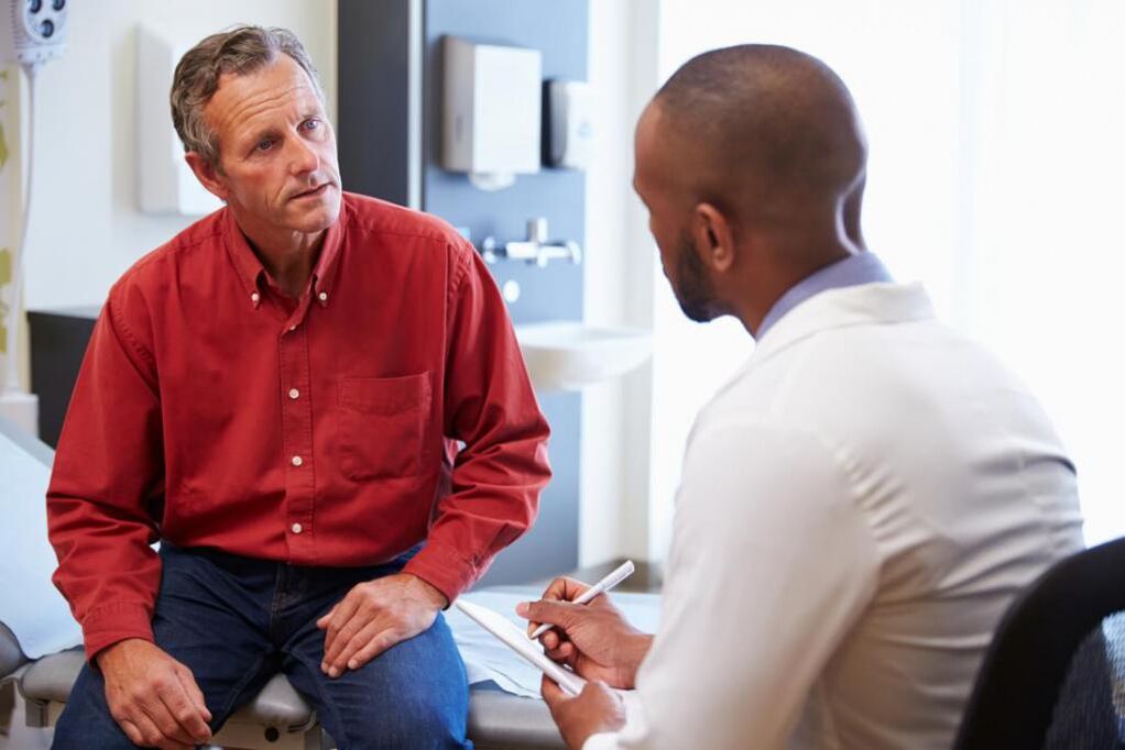 consultazione con un medico per la prostatite cronica
