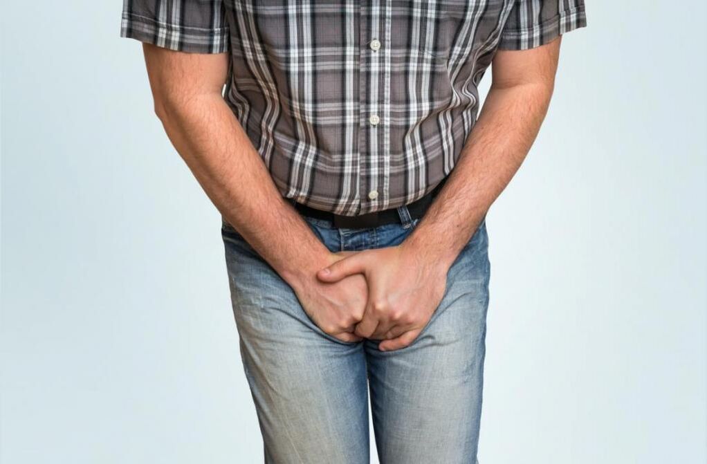 dolore all'inguine con prostatite cronica